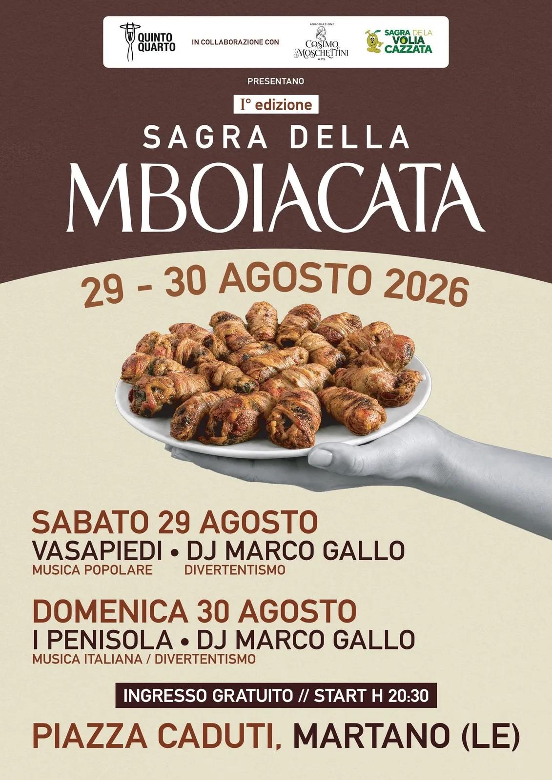 Sagra della Mboiacata — Martano
