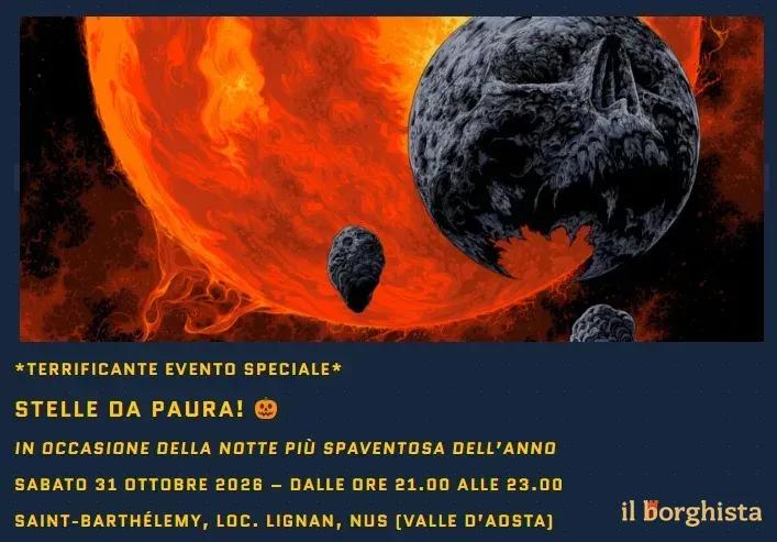 Locandina Stelle da Paura! 2026 a Nus (Aosta)