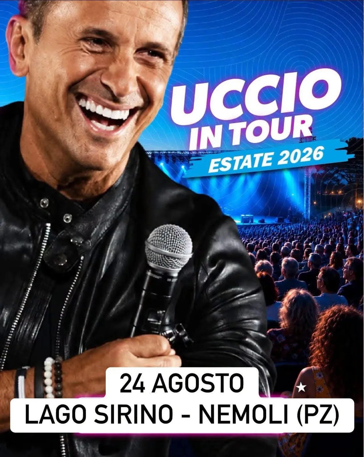Locandina Uccio in Tour Estate 2026 a Nemoli (Potenza)
