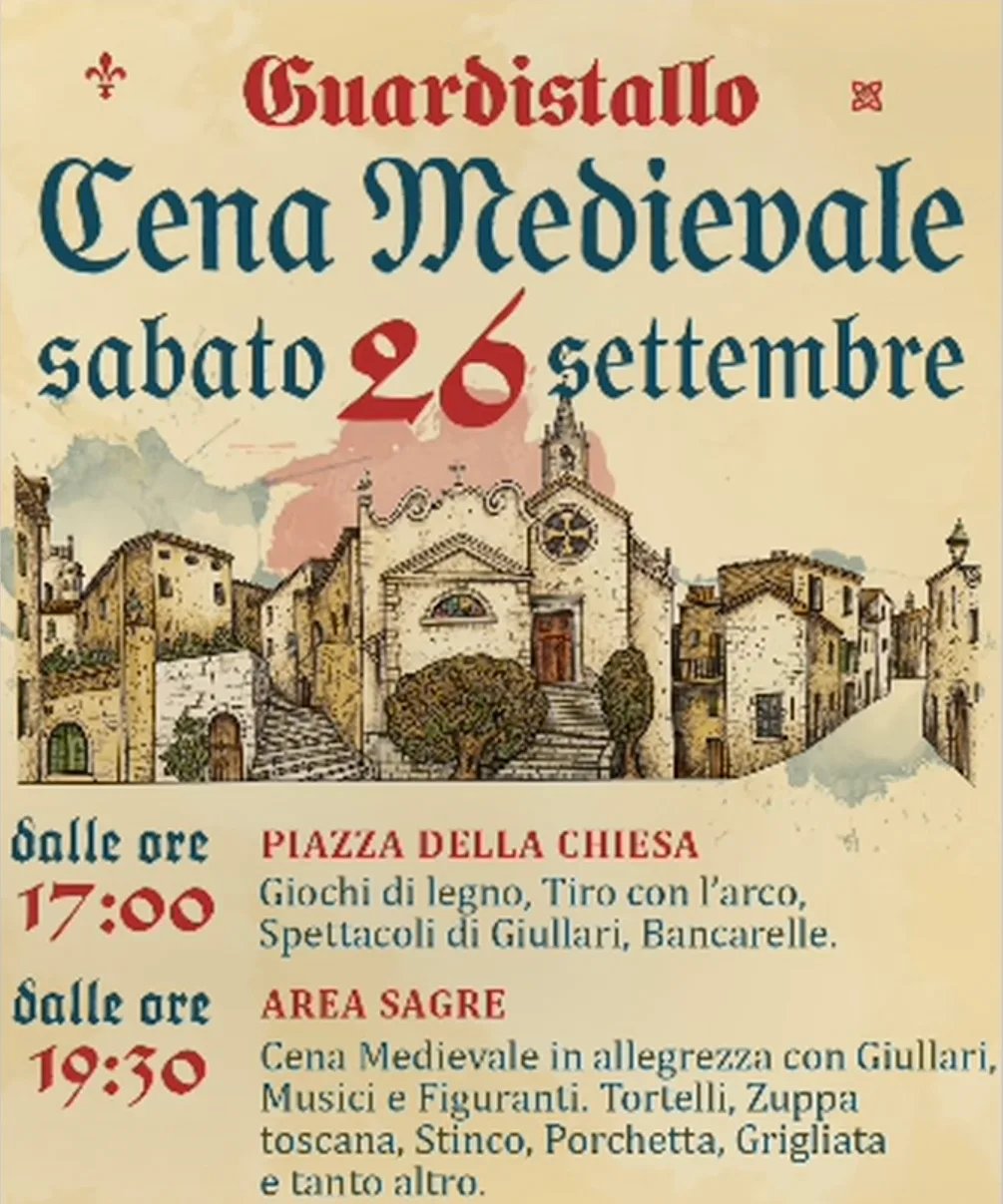 Cena Medievale Guardistallo 2026