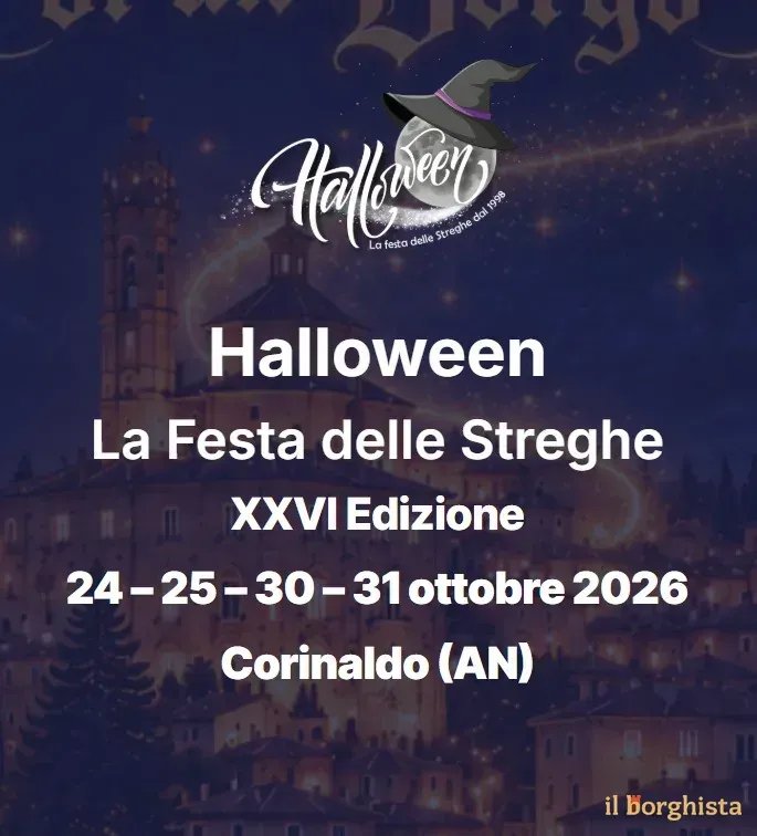 Halloween La Festa delle Streghe 2026 - XXVI Edizione