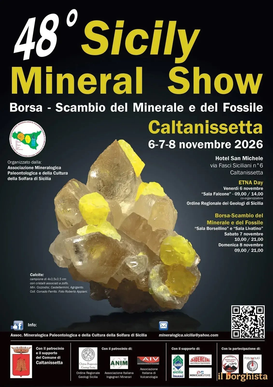 48ª Sicily Mineral Show 2026