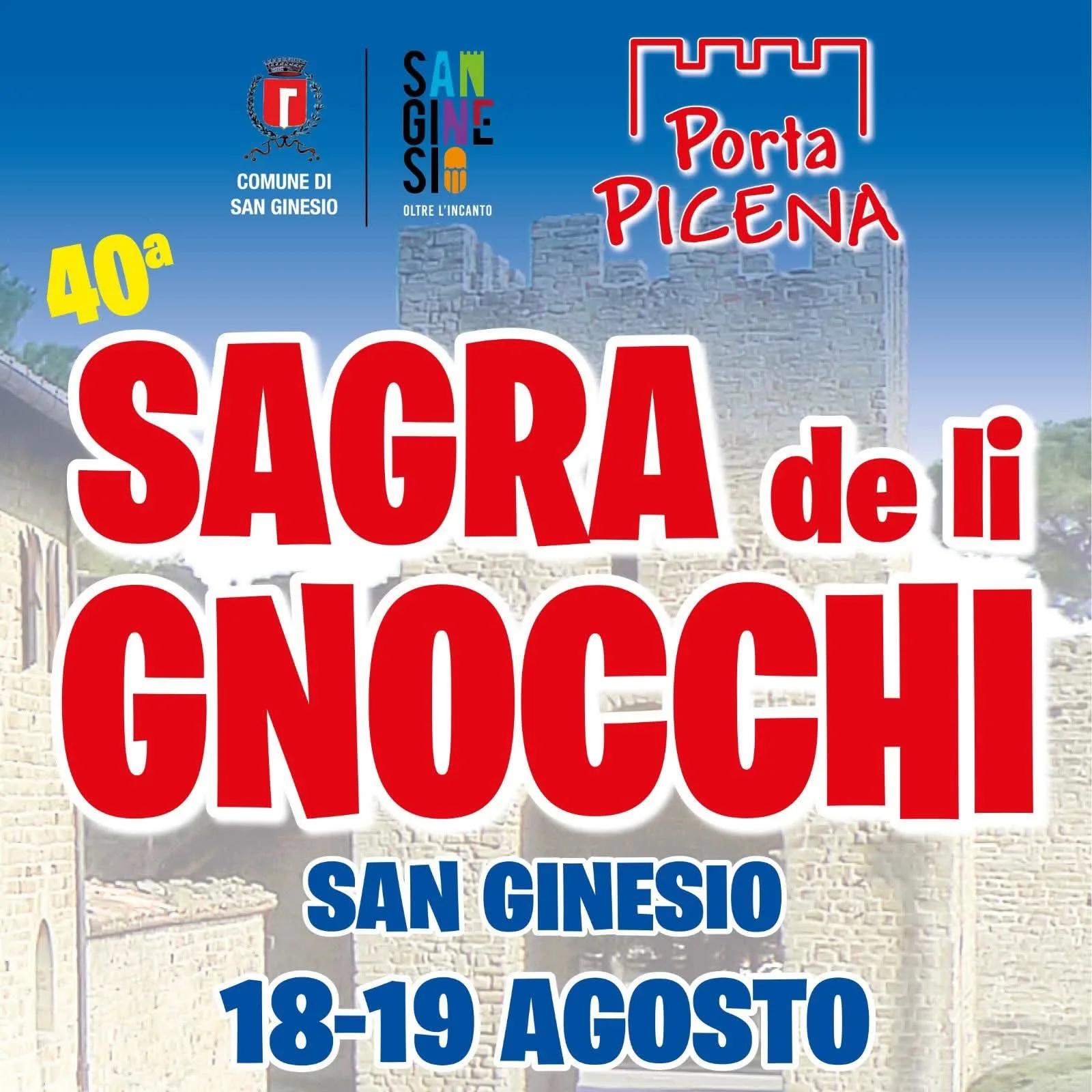 Sagra de li Gnocchi — San Ginesio