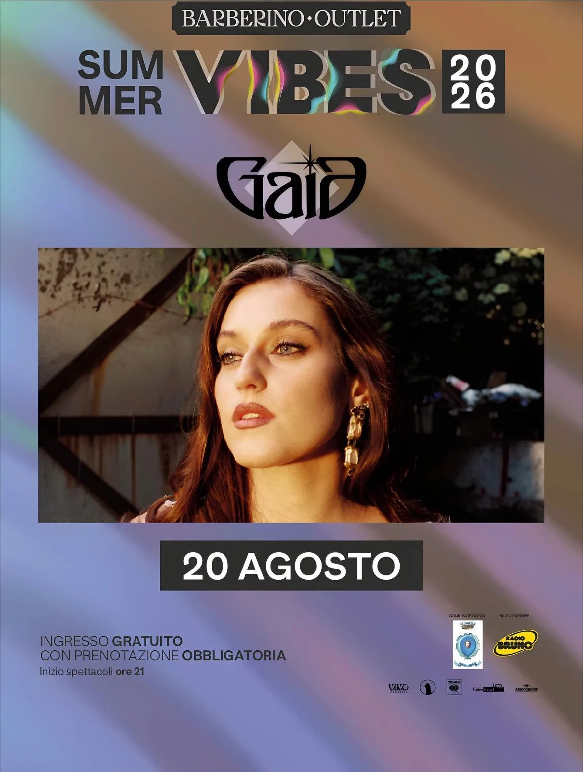 Locandina Summer Vibes 2026 Barberino Outlet a Barberino di Mugello (Firenze)