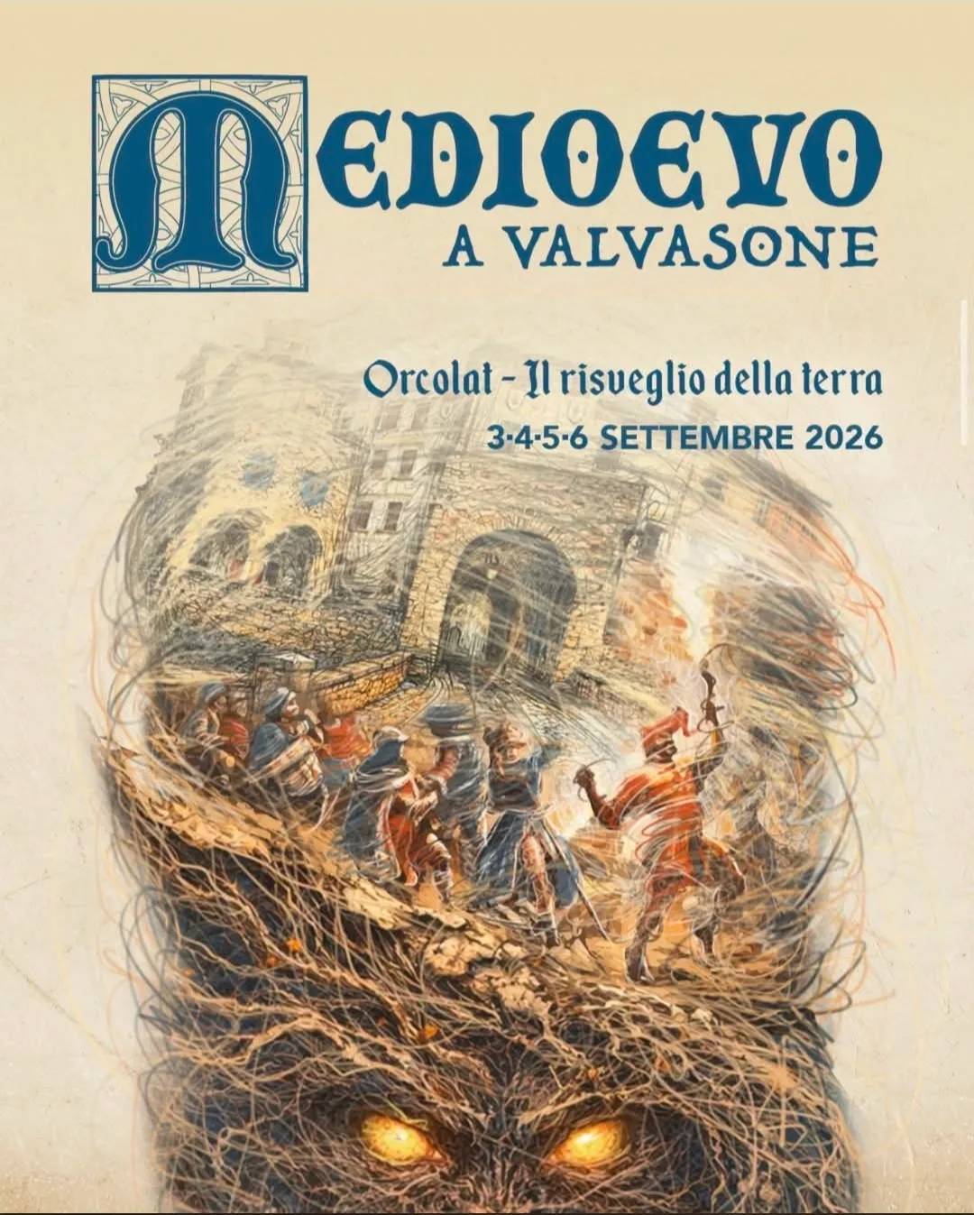 Locandina Medioevo a Valvasone 2026 a Valvasone Arzene (Pordenone)