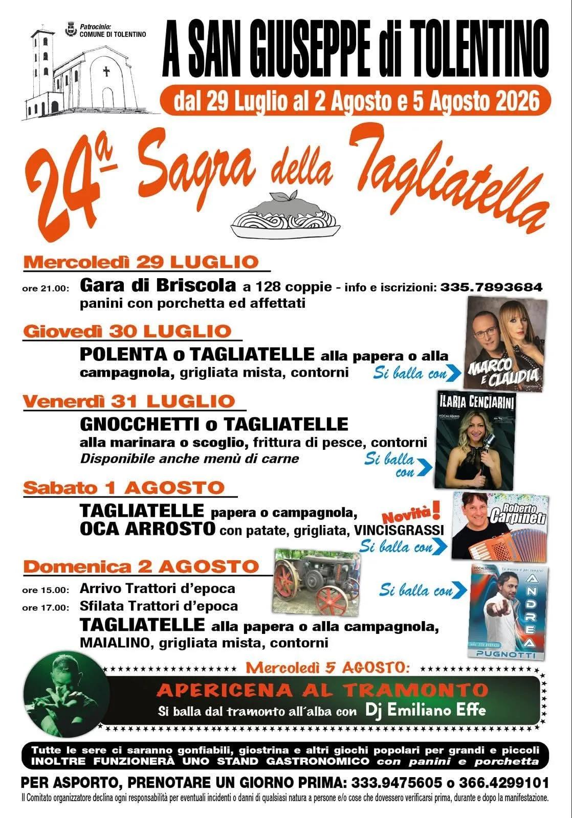 Sagra della Tagliatella — Tolentino