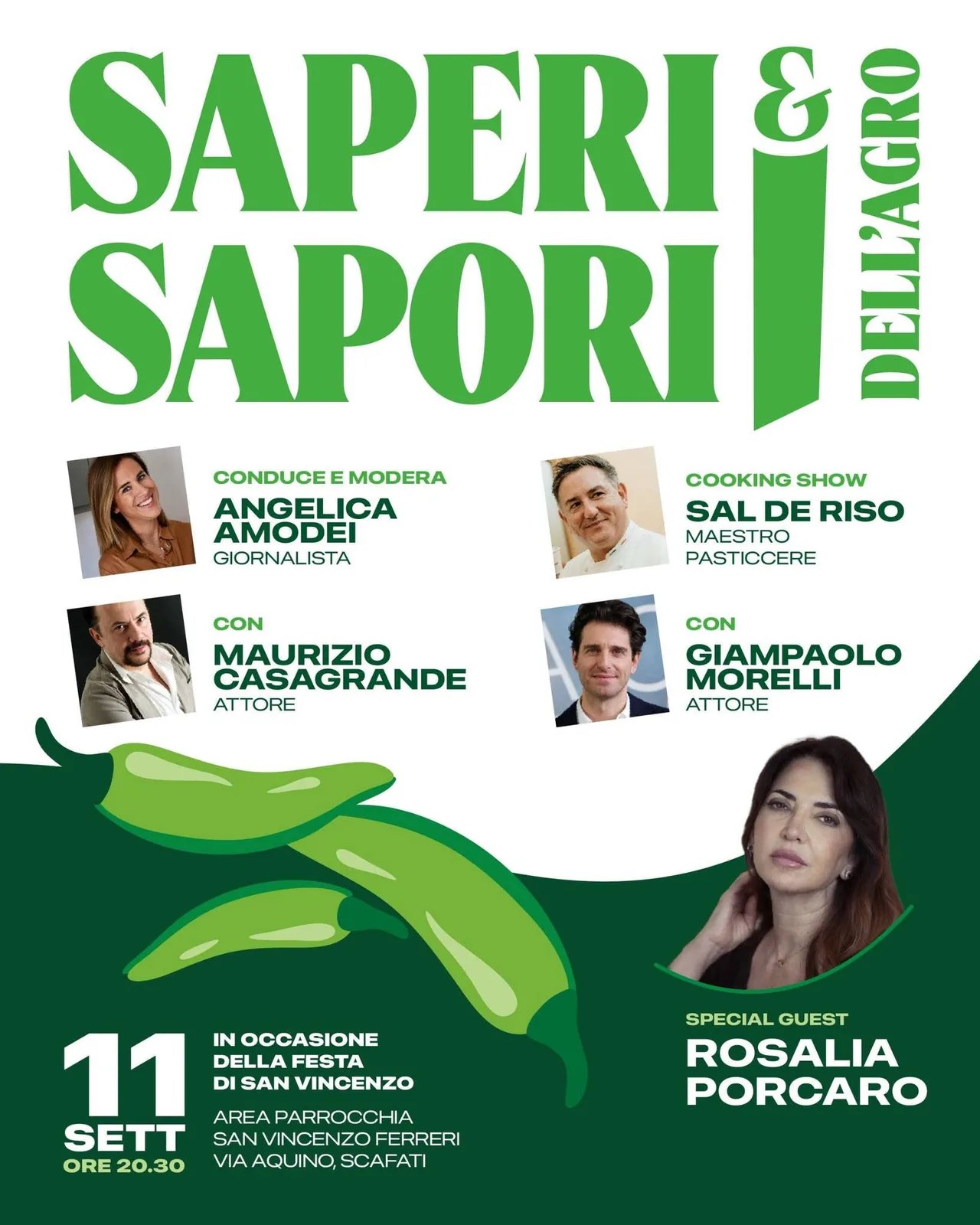 Locandina Saperi & Sapori dell'Agro 2026 a Scafati (Salerno)