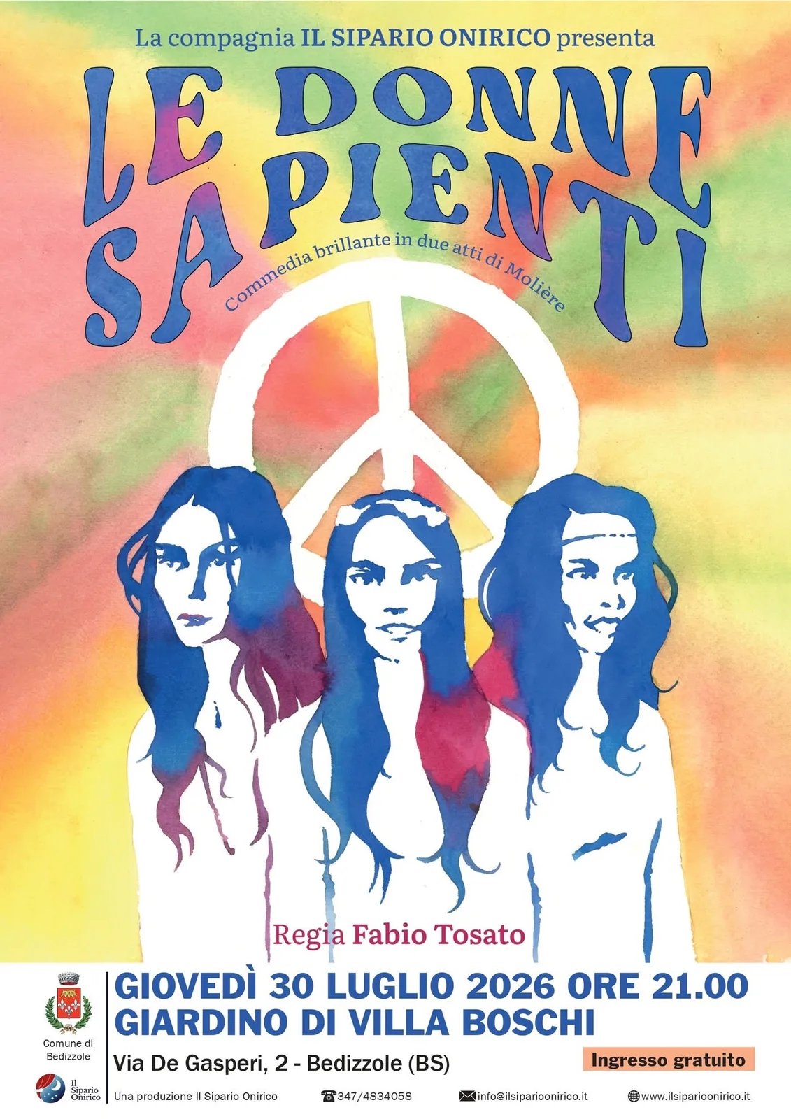 Locandina Le Donne Sapienti 2026 a Bedizzole (Brescia)