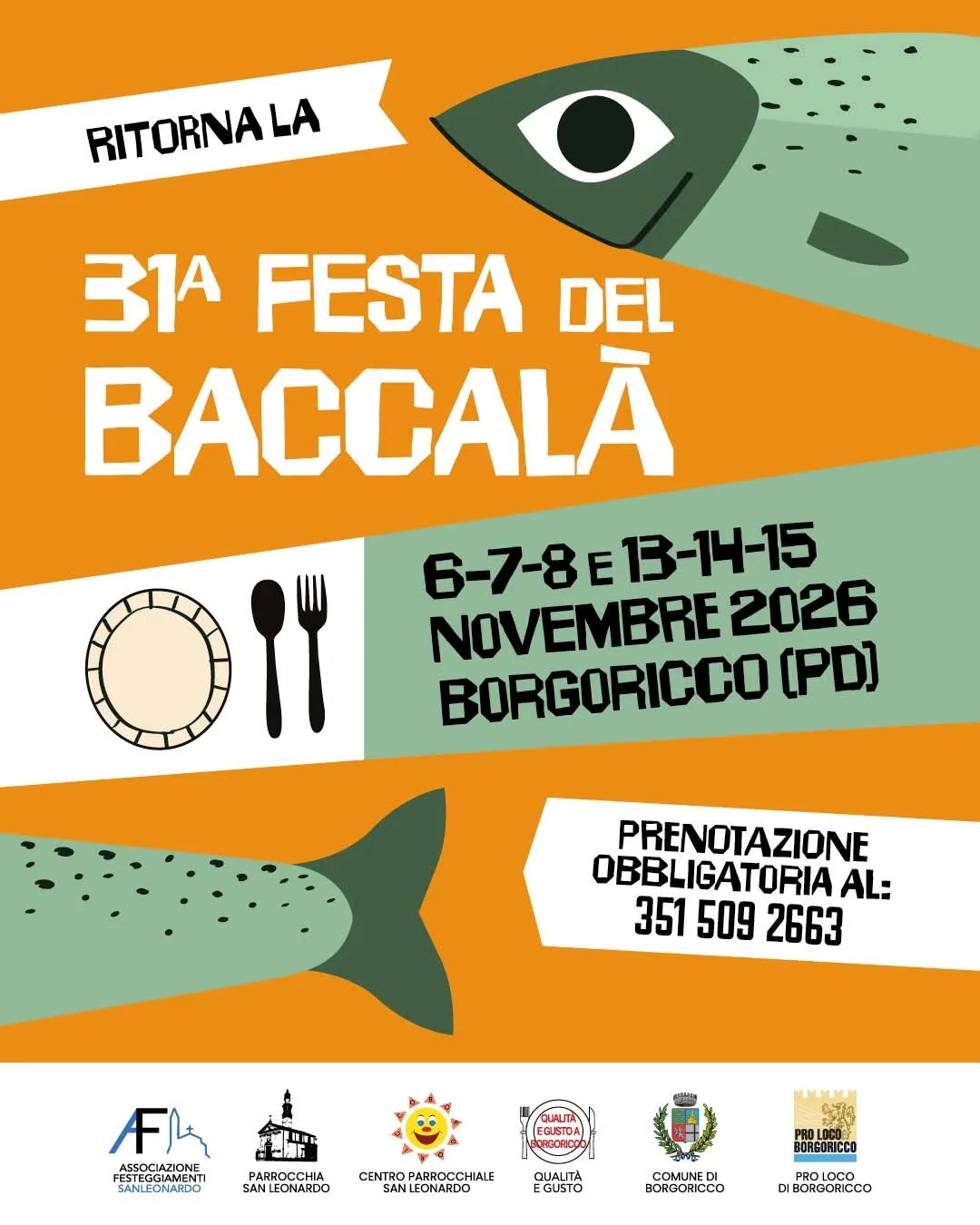 31ª Festa del Baccalà 2026