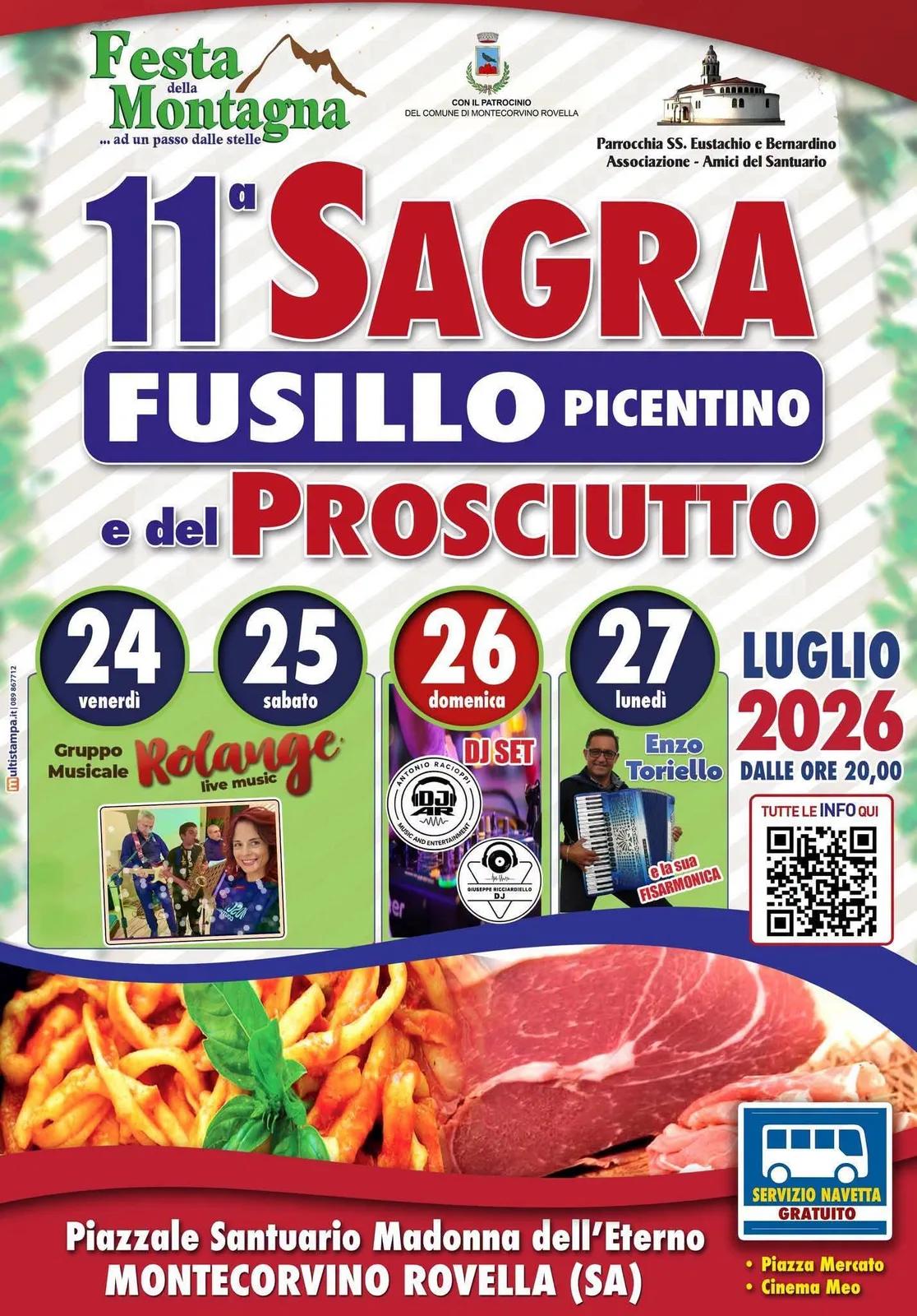 Sagra Fusillo Picentino e del Prosciutto — Montecorvino Rovella
