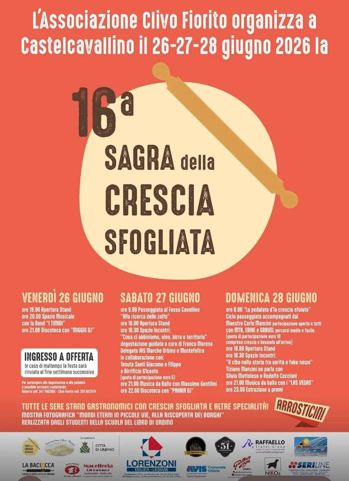 Sagra della Crescia Sfogliata — Urbino