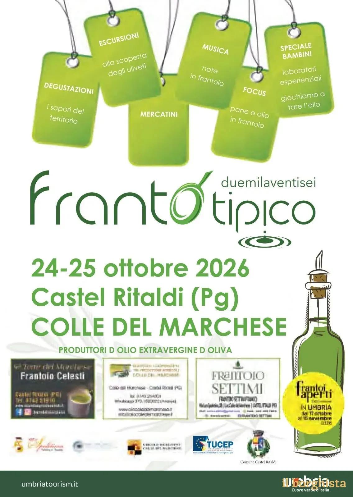 Locandina Frantotipico 2026 a Castel Ritaldi (Perugia)