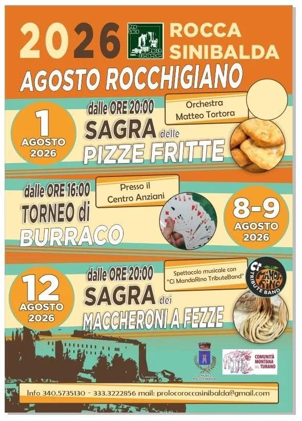 Sagra delle Pizze Fritte — Rocca Sinibalda