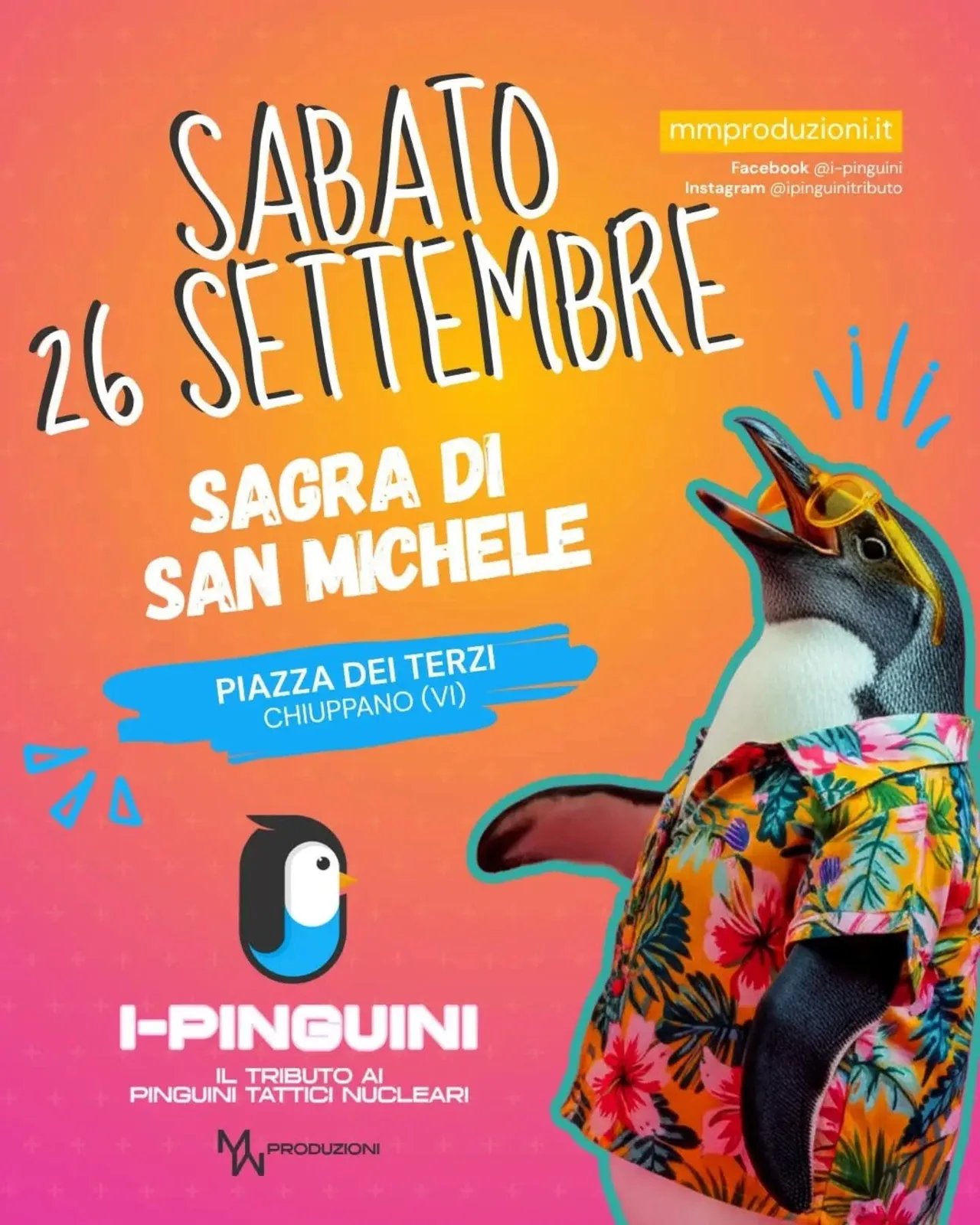 Locandina Sagra di San Michele 2026 a Chiuppano (Vicenza)