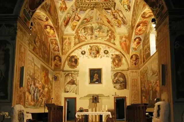 Chiesa del Carmine e Affreschi di P. A. Ferro – foto © FAI – Fondo Ambiente Italiano