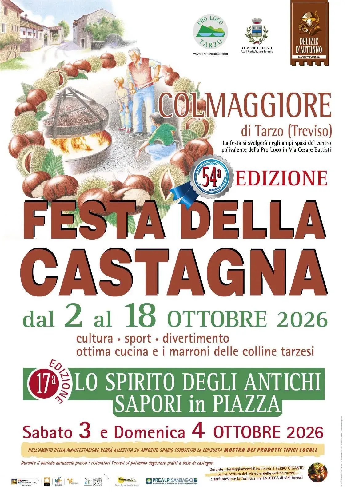 54ª Festa della Castagna 2026