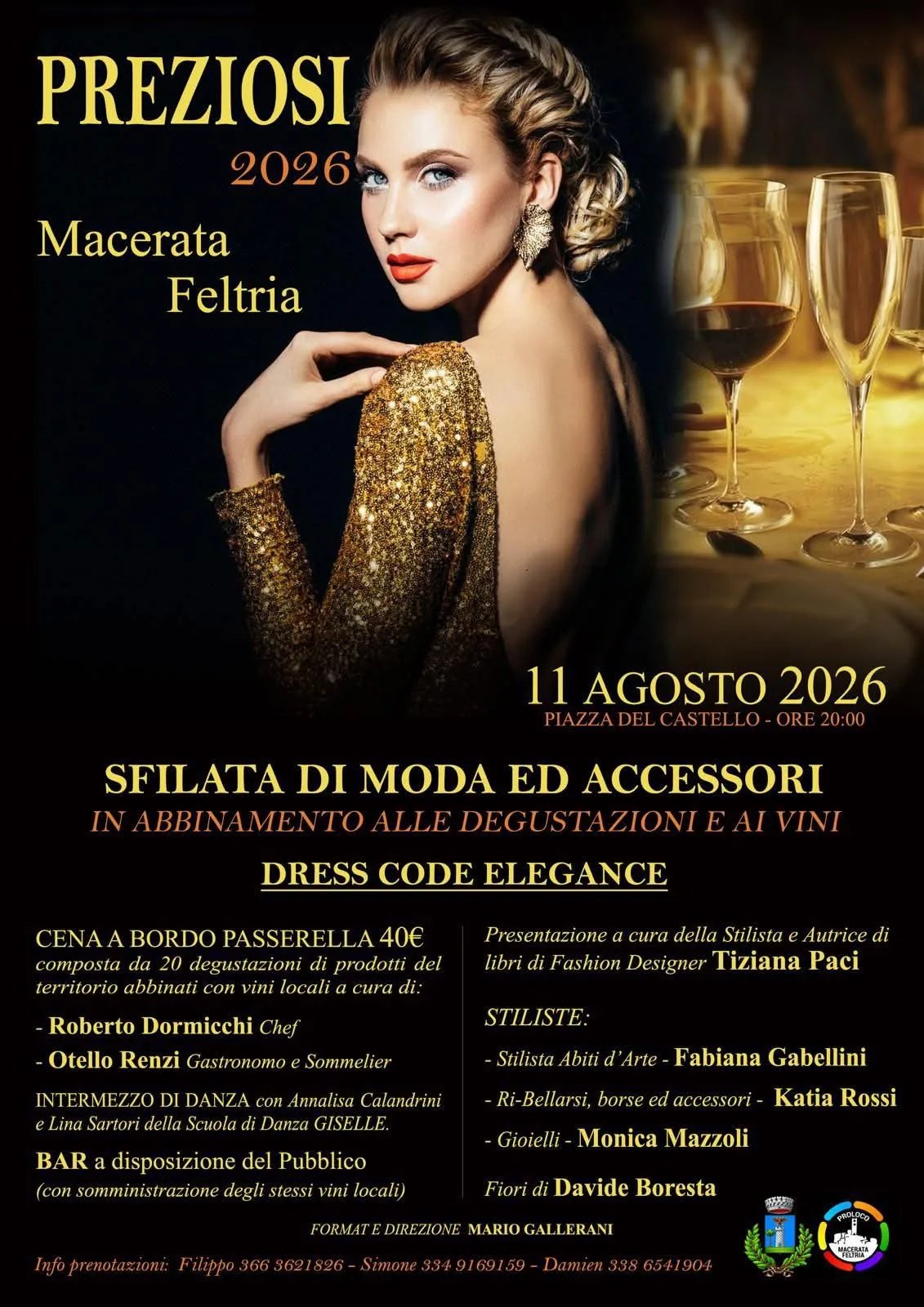 Locandina Preziosi 2026 a Macerata Feltria a Macerata Feltria (Pesaro e urbino)