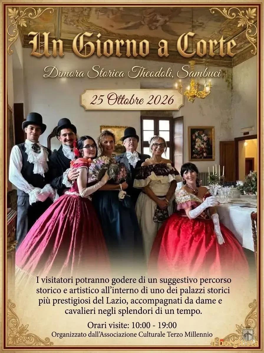 Locandina Un Giorno a Corte 2026 a Mento (Roma)