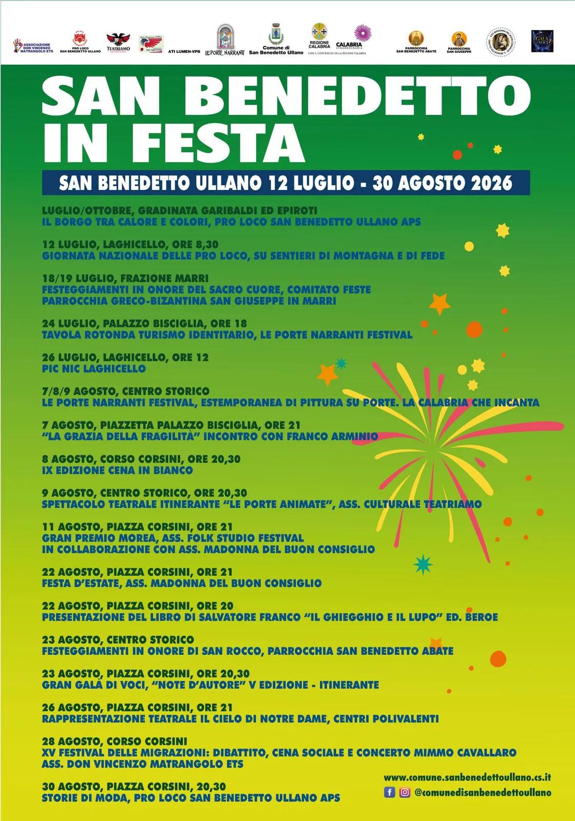 Festival delle Migrazioni — San Benedetto Ullano