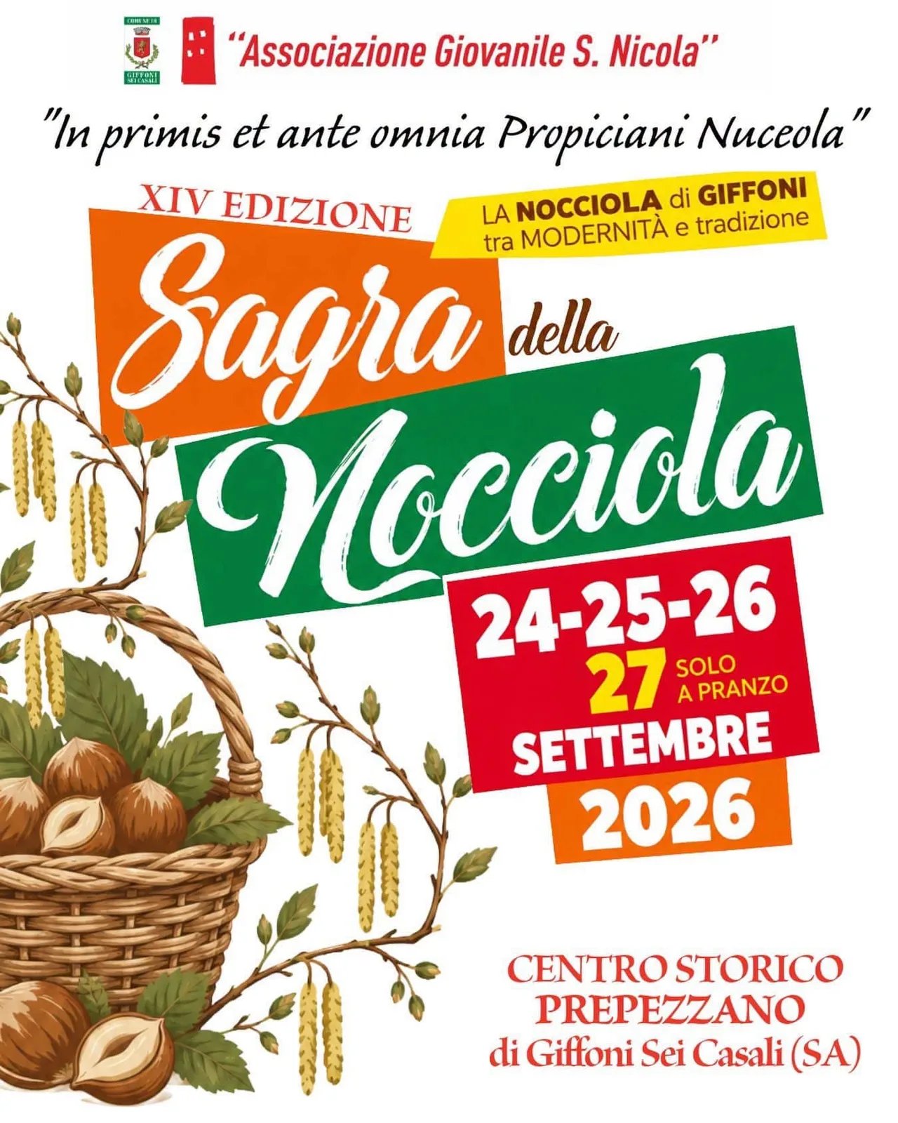 14ª Sagra della Nocciola 2026
