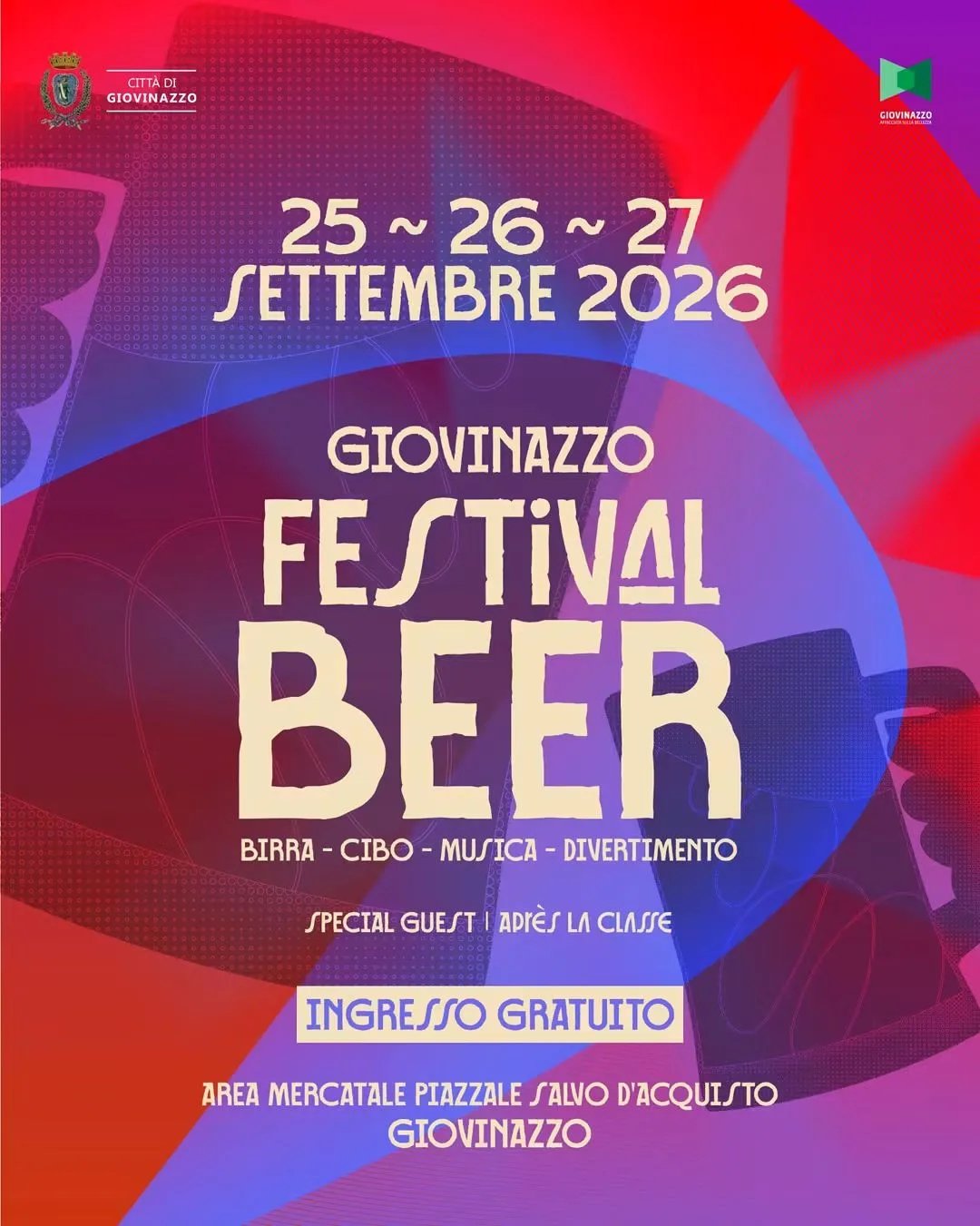 Locandina Giovinazzo Festival Beer 2026 a Giovinazzo (Bari)