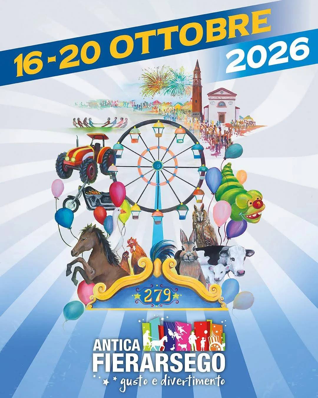 Locandina 279ª Antica Fierarsego 2026 a Sarego (Vicenza)