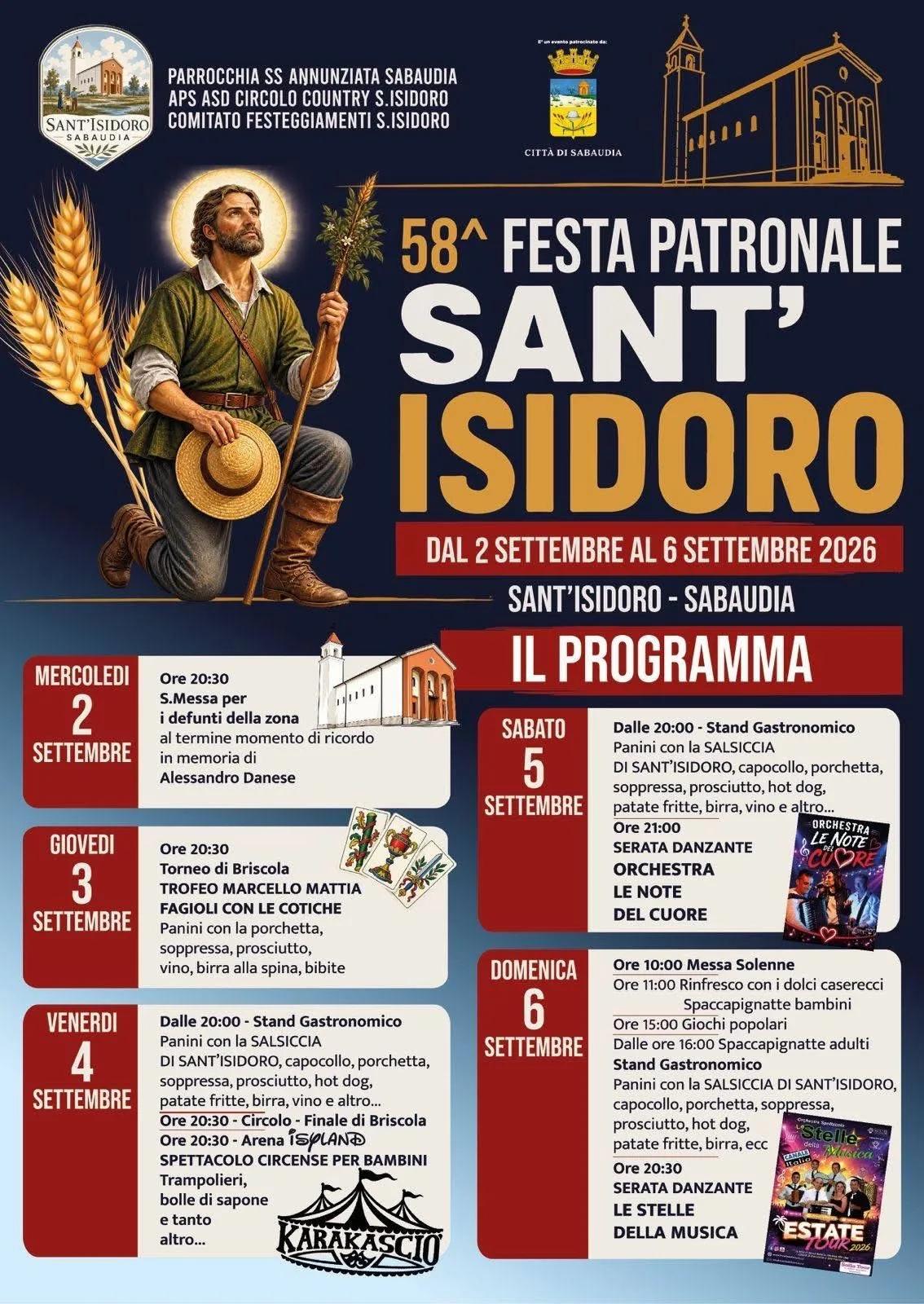 Festa Patronale Sant'Isidoro — Sabaudia