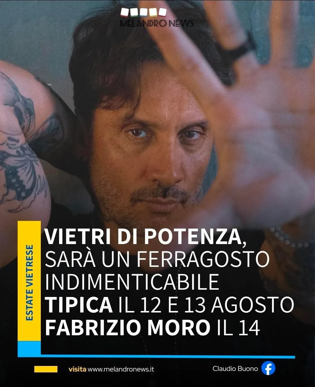 Locandina Estate Vietrese 2026 a Vietri di Potenza (Potenza)