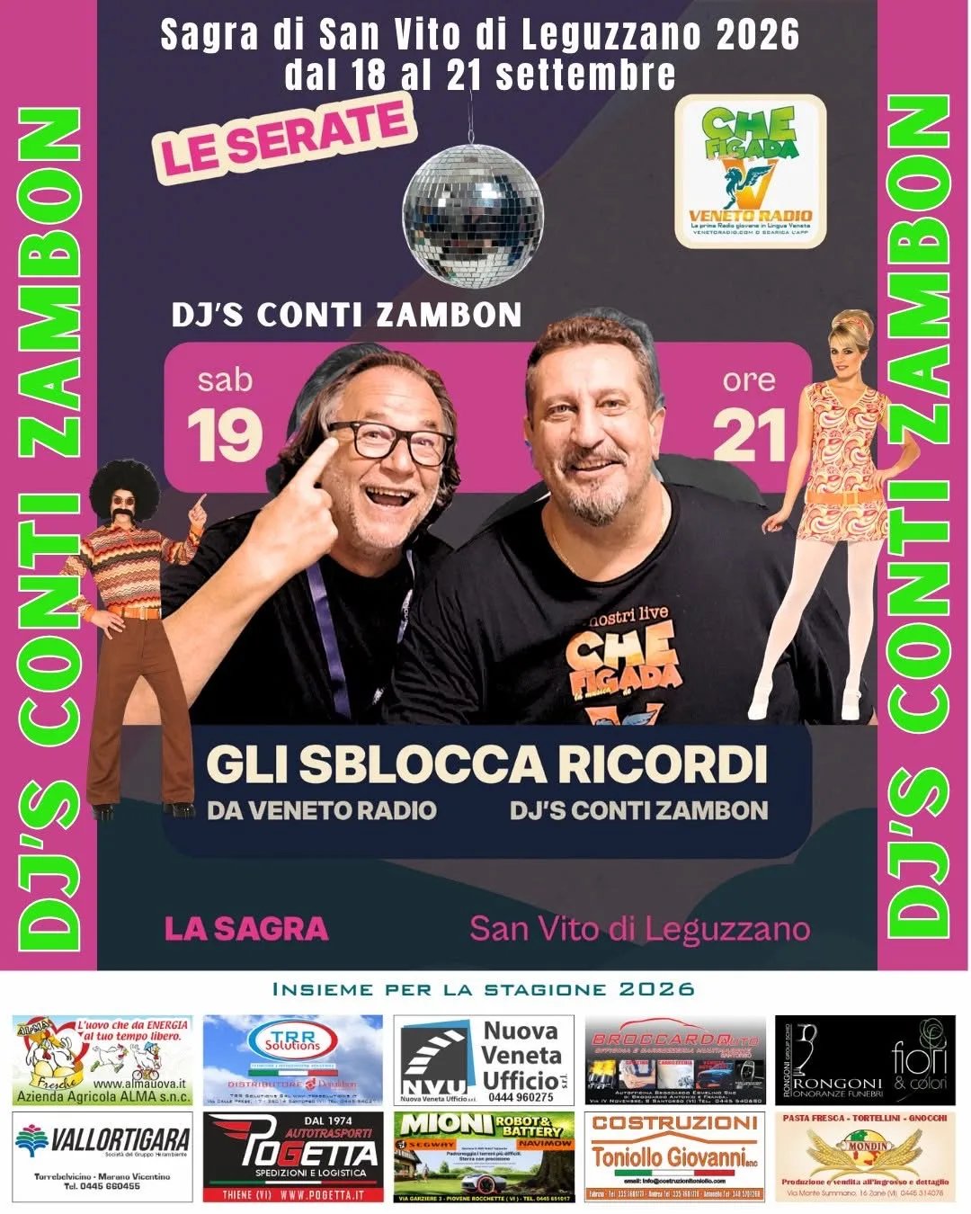 Locandina Sagra di San Vito di Leguzzano 2026 a San Vito di Leguzzano (Vicenza)