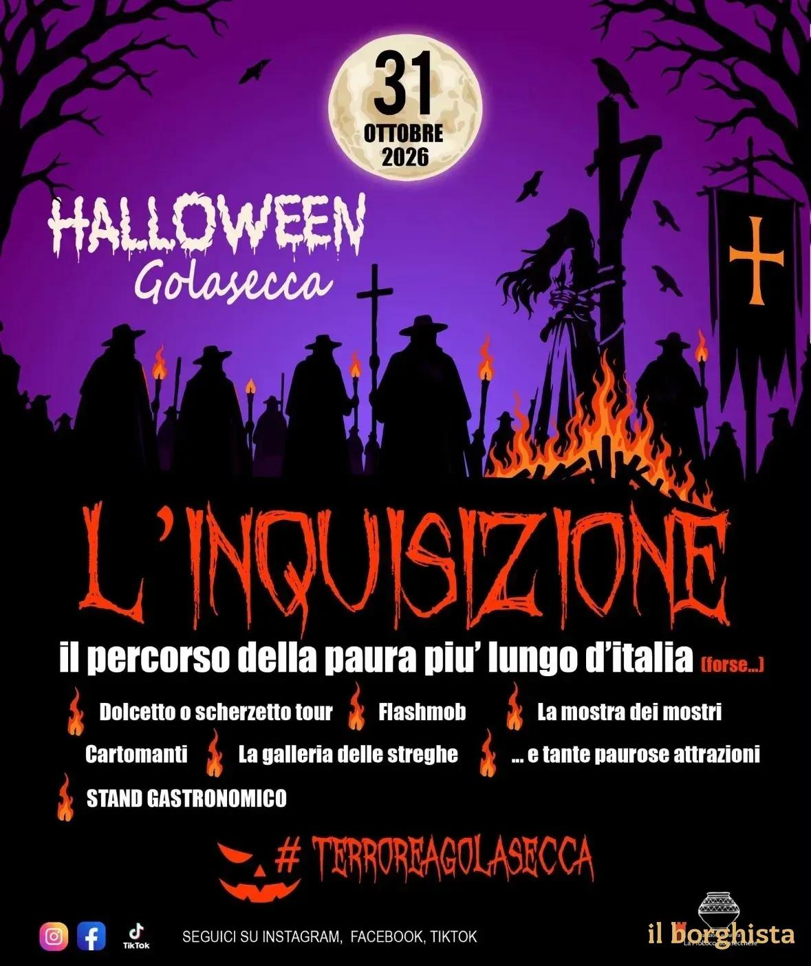 Locandina Halloween Golasecca 2026 a Golasecca (Varese)