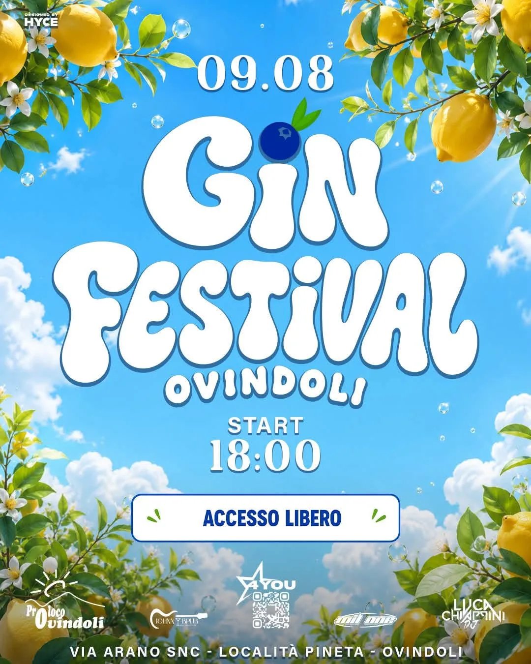 Locandina Gin Festival Ovindoli 2026 a Ovindoli (L'aquila)