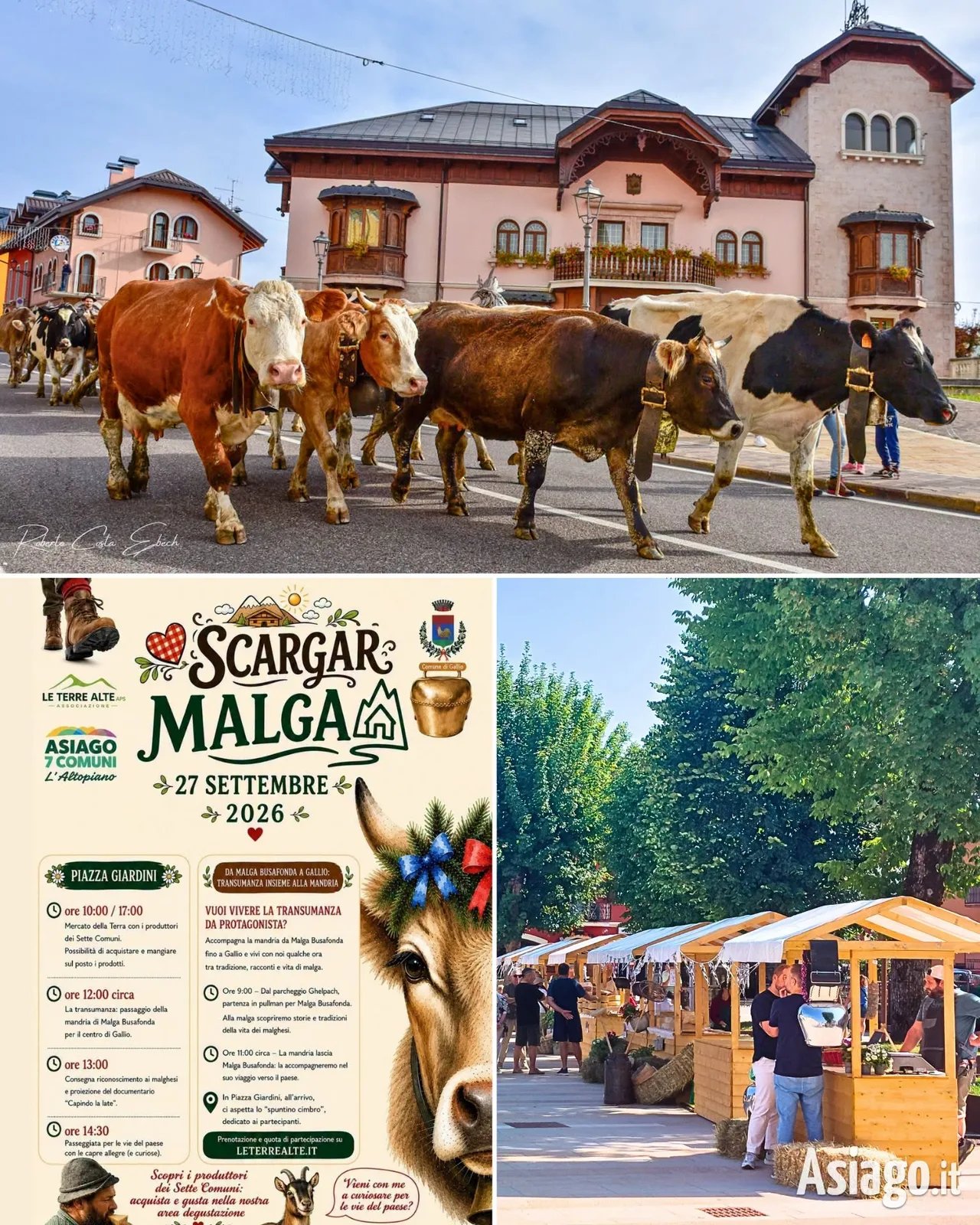 Locandina Scargar Malga 2026 a Gallio (Vicenza)