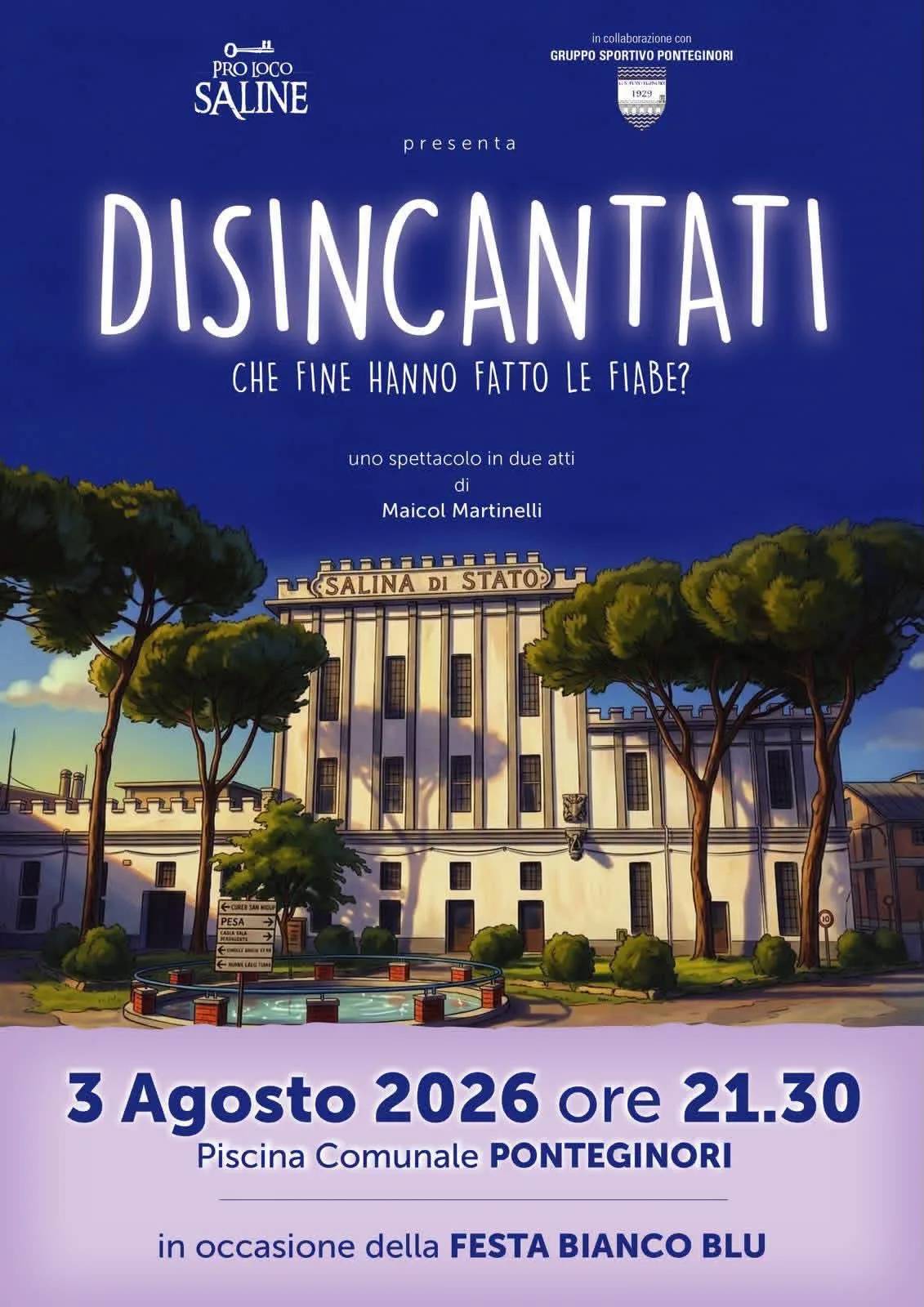 Locandina Disincantati - Che fine hanno fatto le fiabe? 2026 a Montecatini Val di Cecina (Pisa)