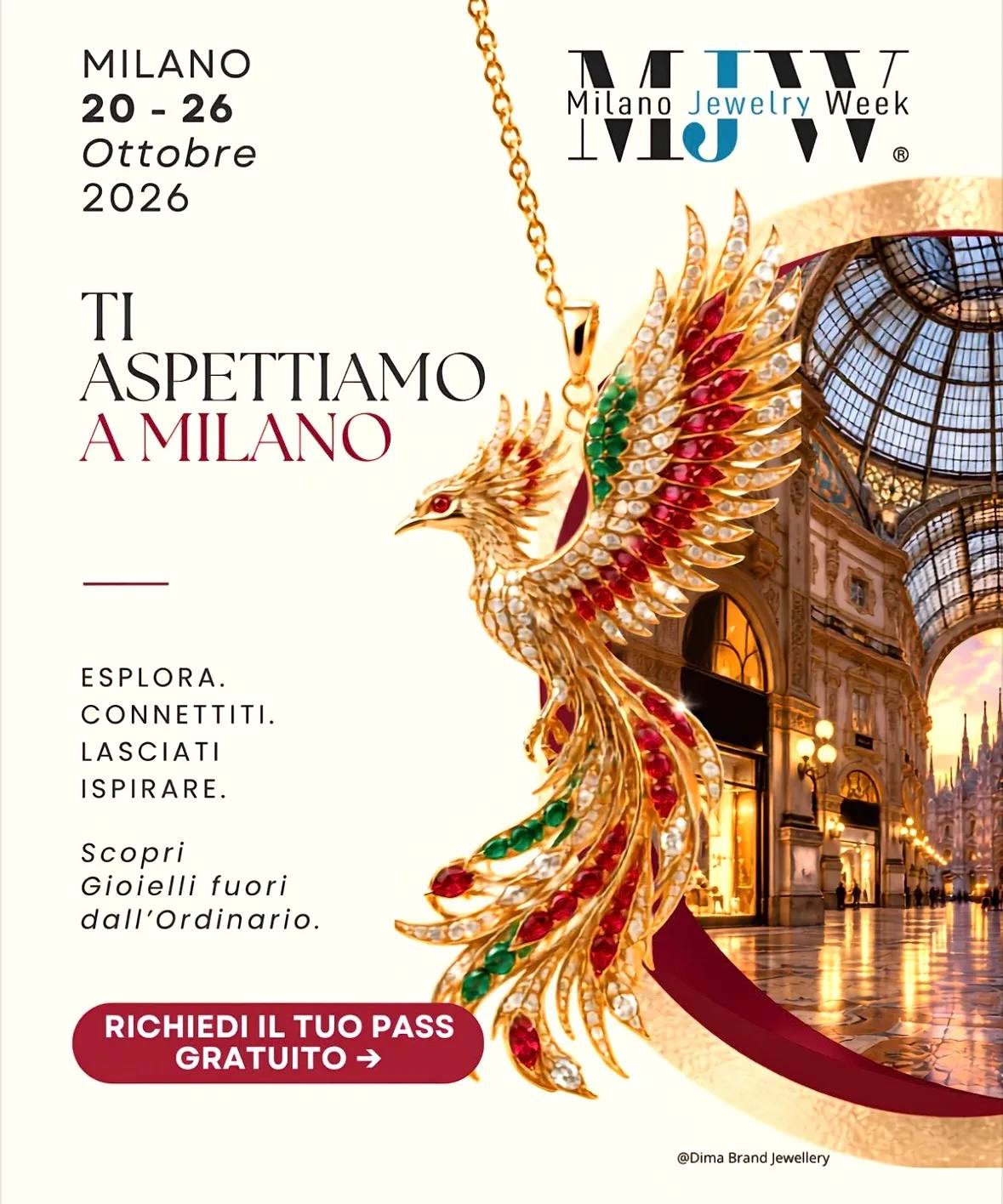 Locandina Milano Jewelry Week 2026 a Milano (Milano)