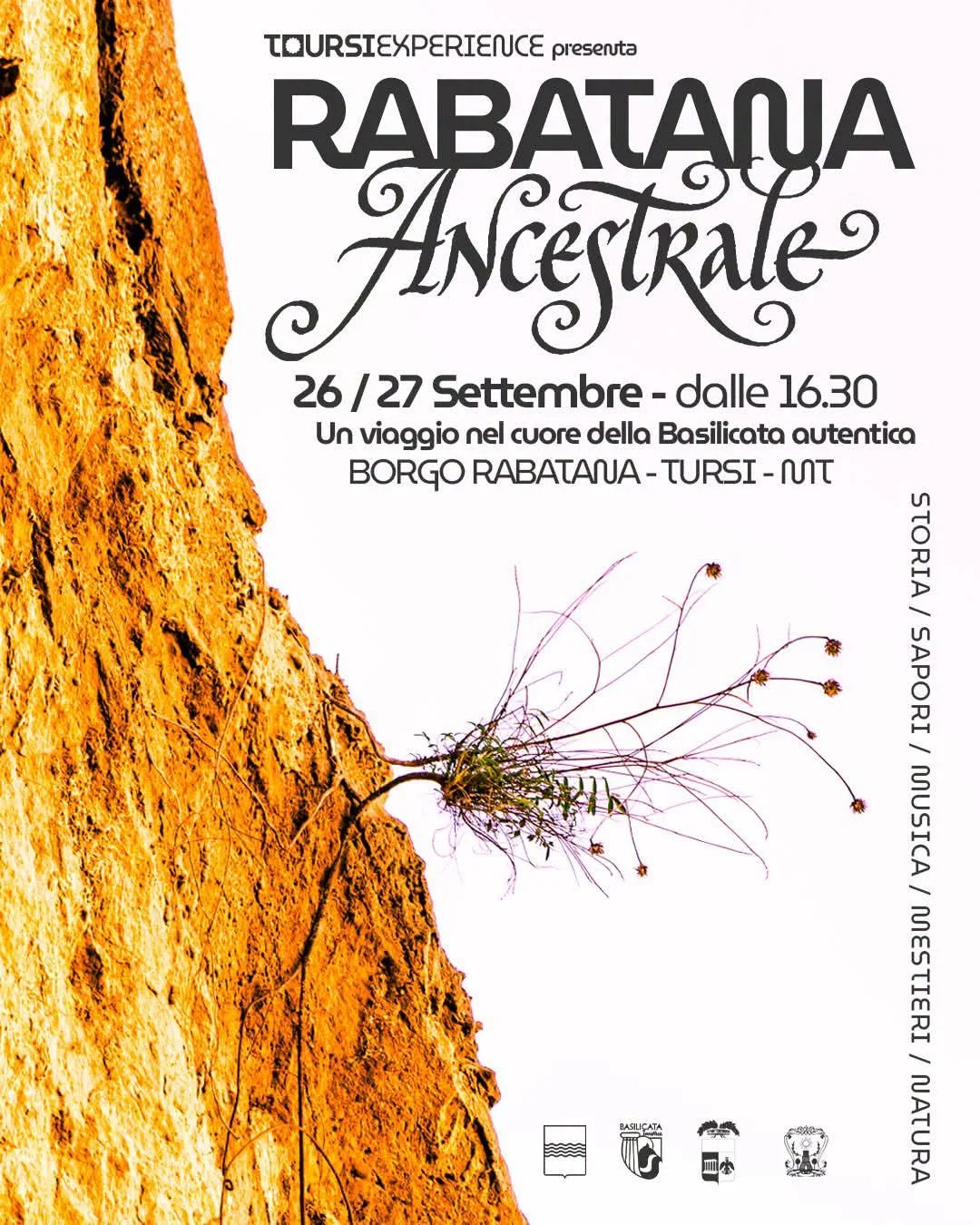 Locandina Rabatana Ancestrale 2026 a Tursi (Matera)