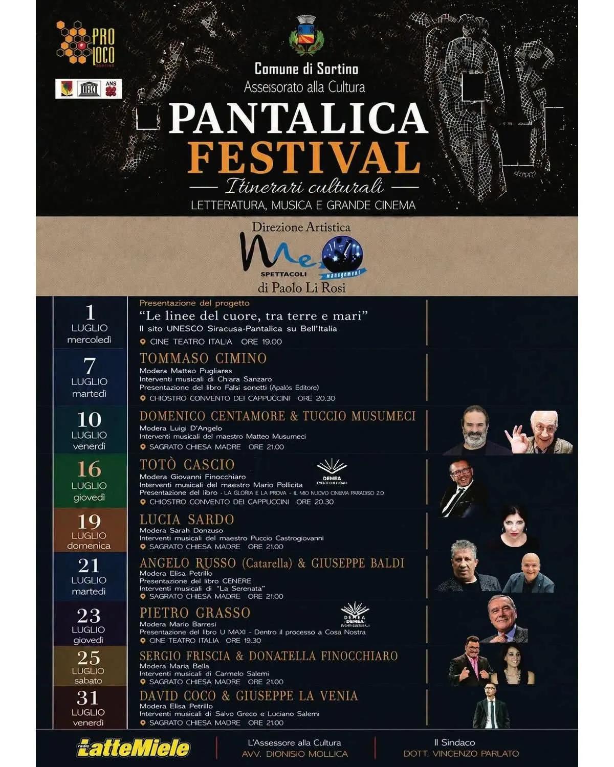 Locandina Lucia Sardo — Pantalica Festival 2026 a Sortino (Siracusa)