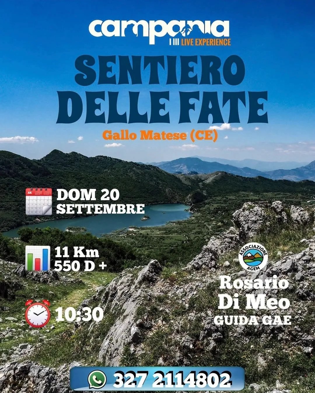 Locandina III Live Experience Sentiero delle Fate 2026 a Gallo Matese (Caserta)
