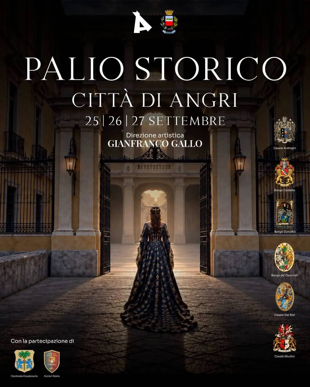 Locandina Palio Storico Città di Angri 2026 a Angri (Salerno)
