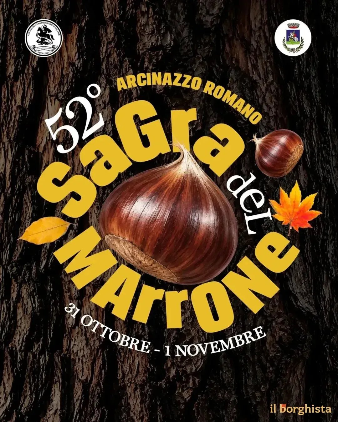 52° Sagra del Marrone 2026