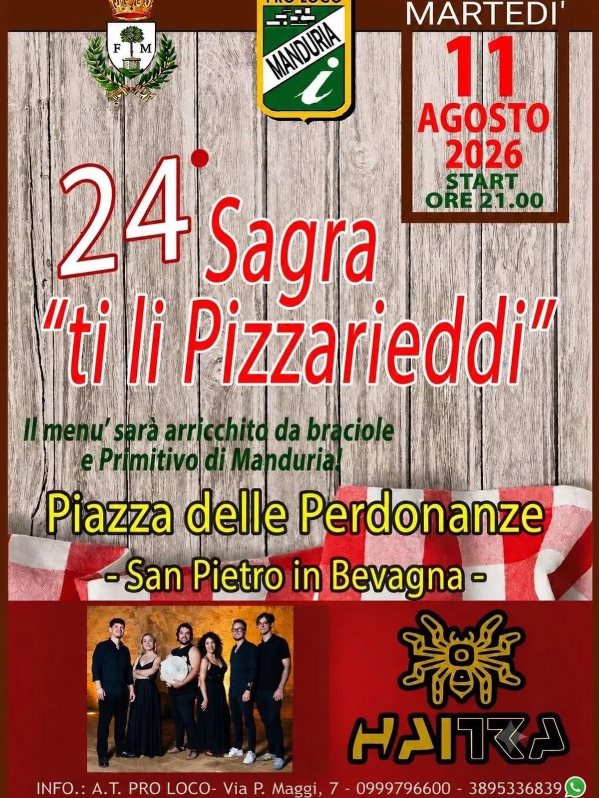 Sagra "ti li Pizzarieddi" — Manduria