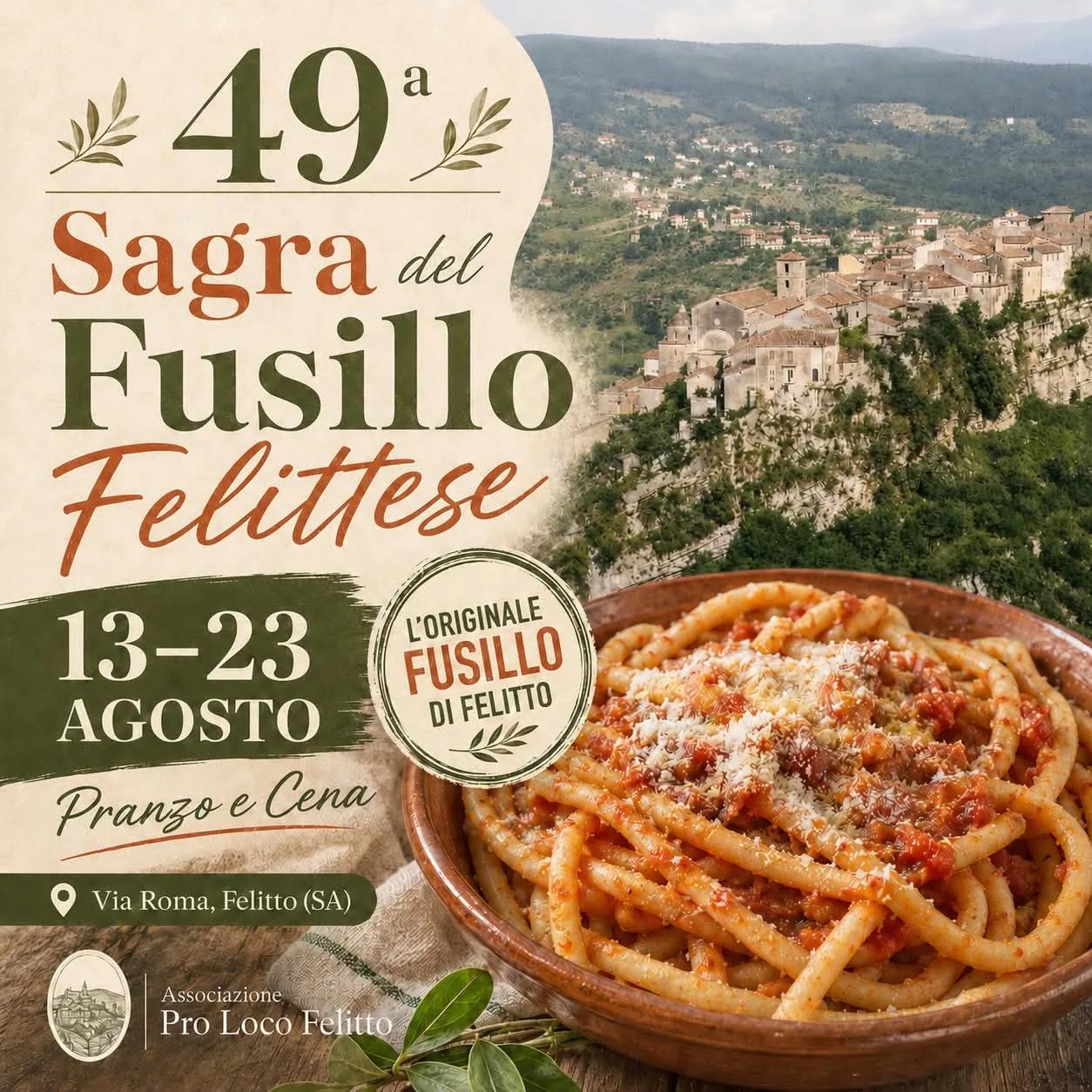Sagra del Fusillo Felittese — Felitto