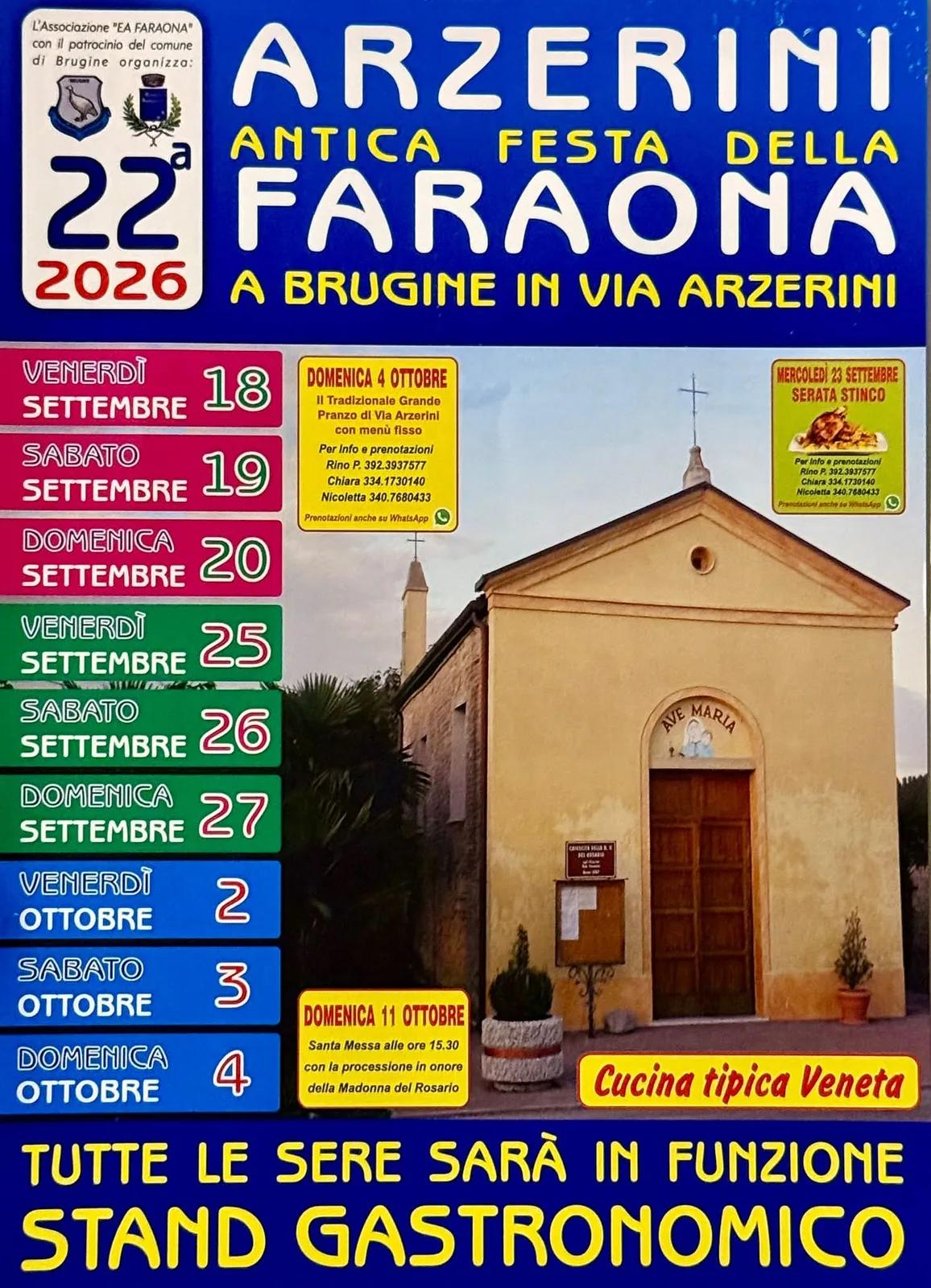 Serata Stinco — 22ª Antica Festa della Faraona 2026