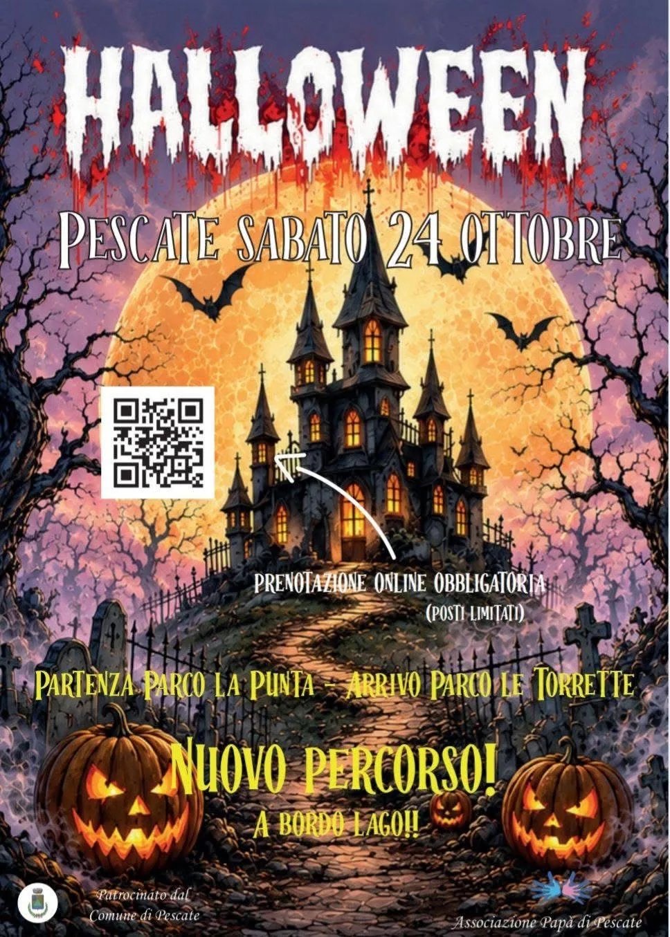 Locandina Halloween 2026 a Pescate a Pescate (Lecco)