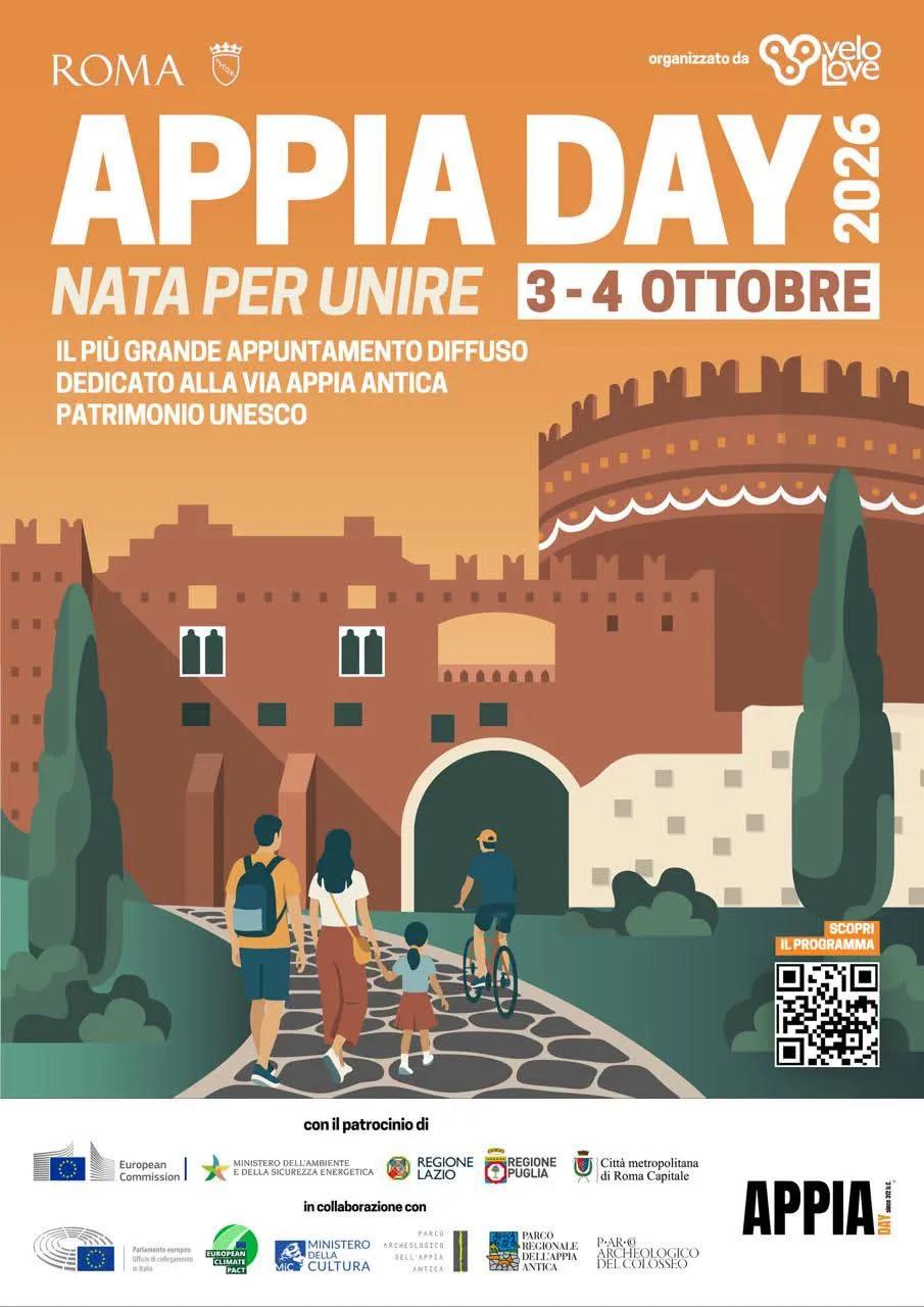 Locandina Appia Day 2026 a Roma (Roma)