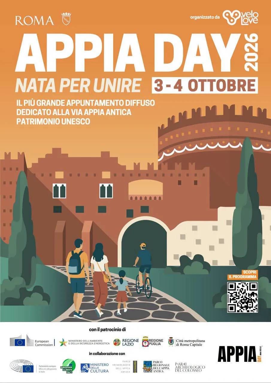 Locandina Appia Day 2026 a Roma (Roma)