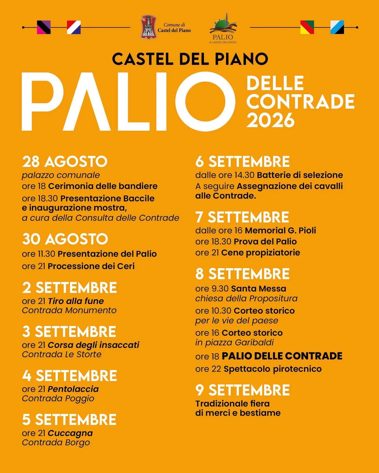 Palio - Spettacolo pirotecnico — Castel del Piano