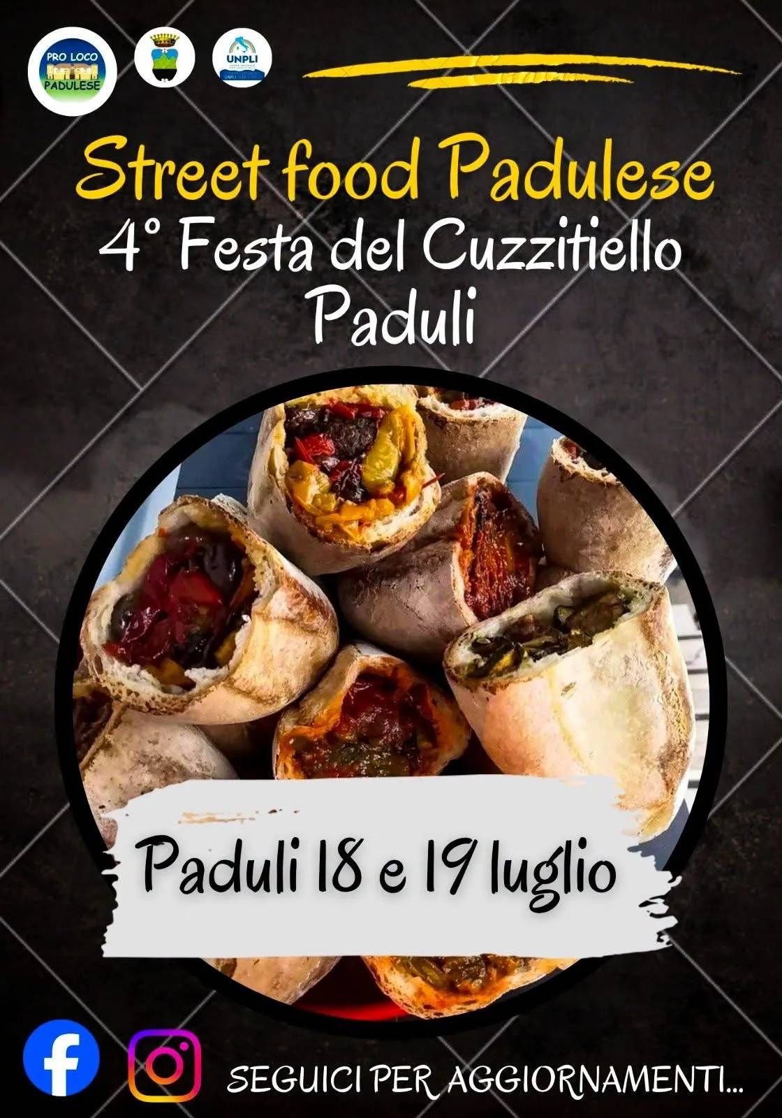 Locandina 4ª Festa del Cuzzitiello 2026 a Paduli (Benevento)