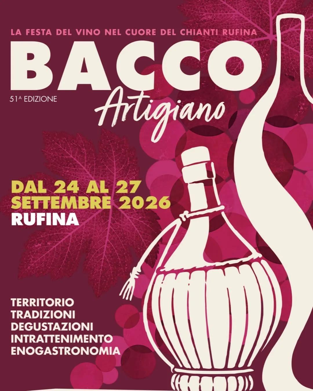 51ª Festa del Vino Bacco Artigiano 2026