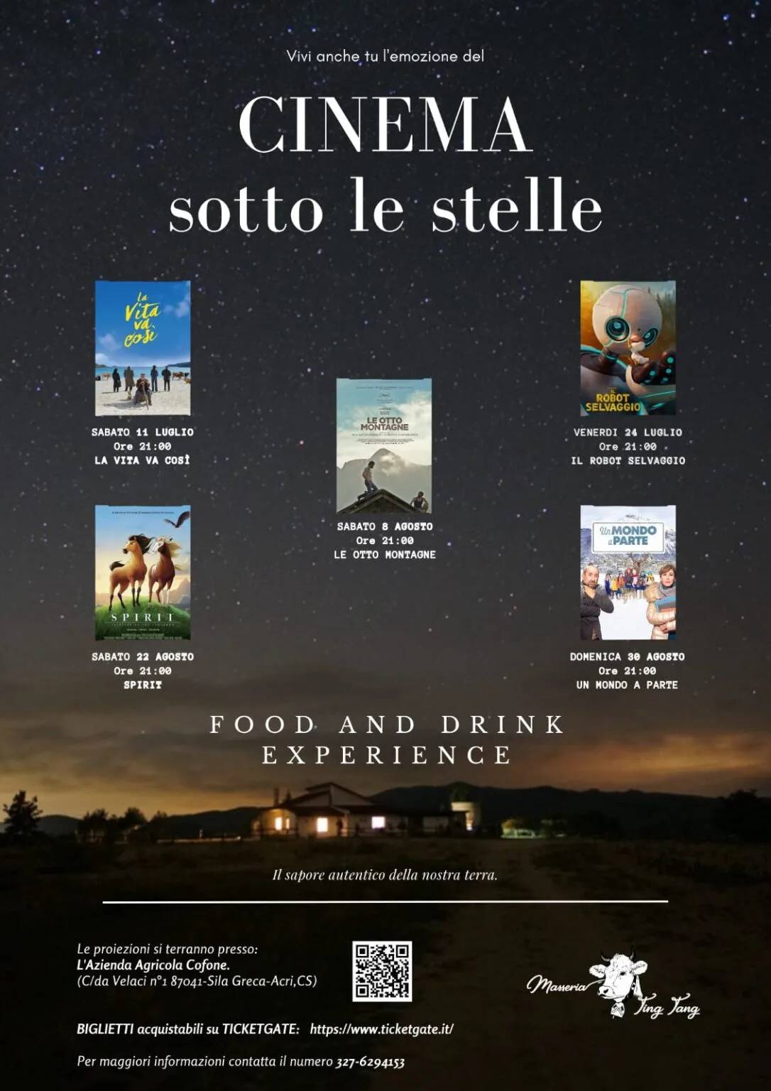Locandina Cinema sotto le stelle: Il robot selvaggio 2027 a Acri (Cosenza)