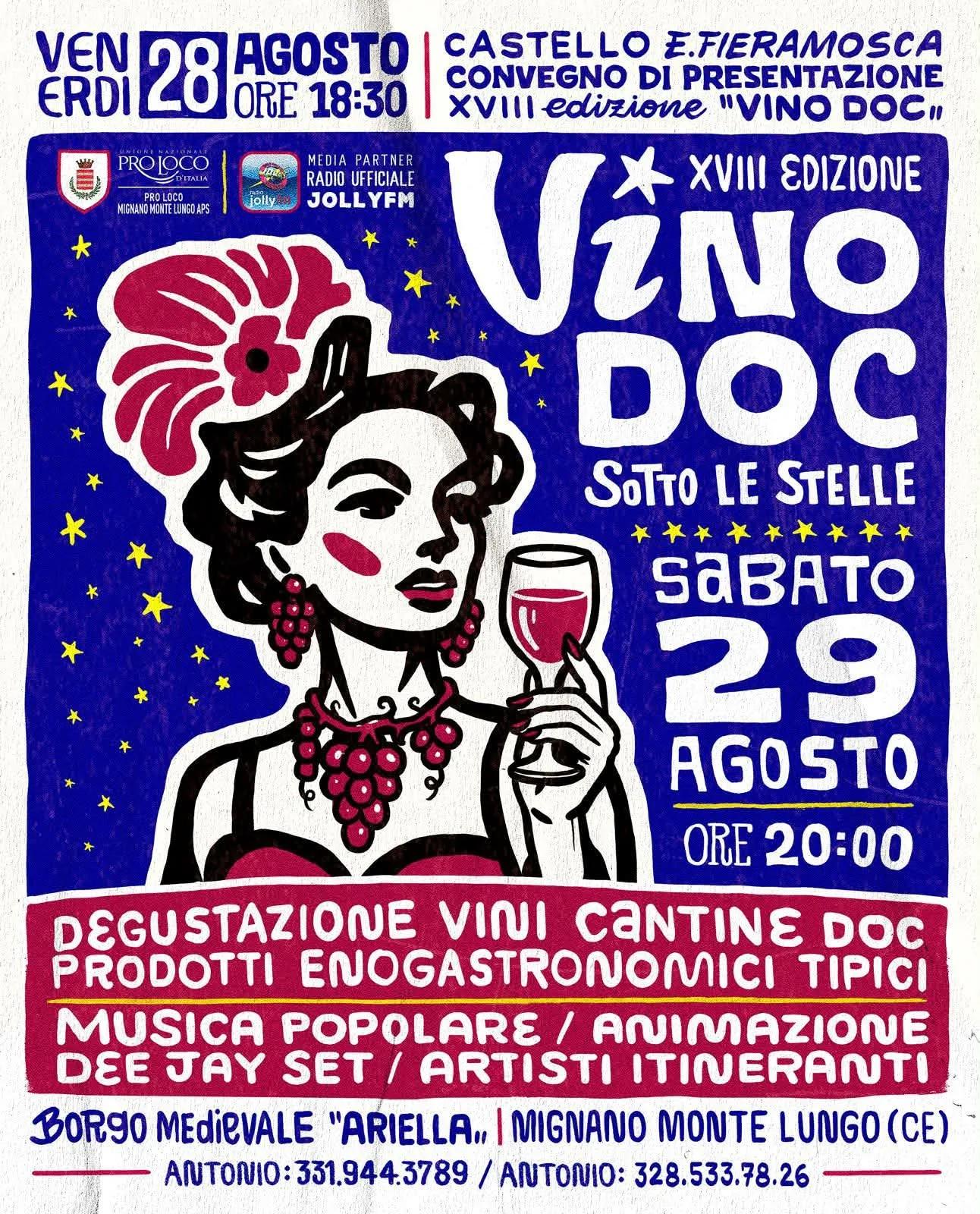 Vino DOC Sotto le Stelle — Mignano Monte Lungo